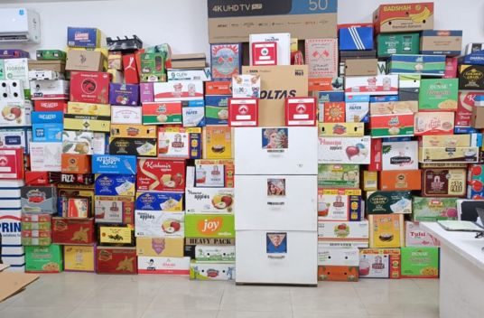 Printed cartons produced by Tirupati Packaging for leading brands